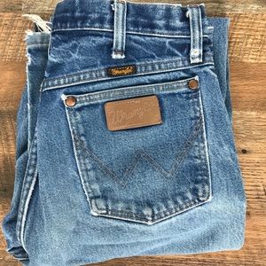 Wranglers cowboy jeans